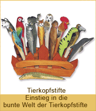   Tierkopfkugelschreiber   