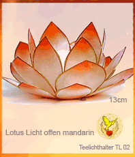  Lotusblüte  Teelicht Lotus licht Teelichthalter  