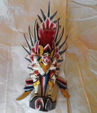Garuda ist das Reittier Vishnus    