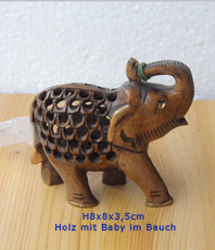   Elefant Holz 