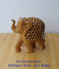   Elefant Holz 