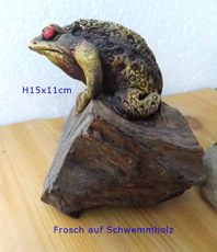   Frosch Holz 