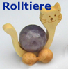 Roll-Tiere Holz  