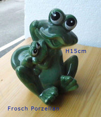   Frosch Keramik 