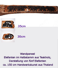      Elefant  Wandpaneel   