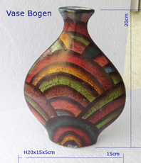  Blumenvase Keramik    