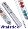   Lapis Vitalstick mit Edelsteinen